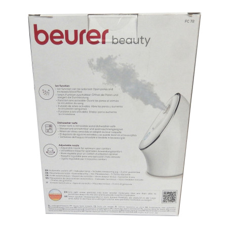 SAUNA FACIAL IONIQUE BEURER FC72