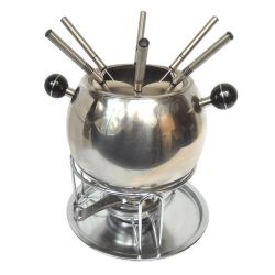 SET SERVICE A FONDUE ACIER...