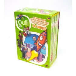 COFFRET 5 DVD GULLI DESSINS ANIMES AIR ACADEMY-URMEL- WHEEL SQUAD-...