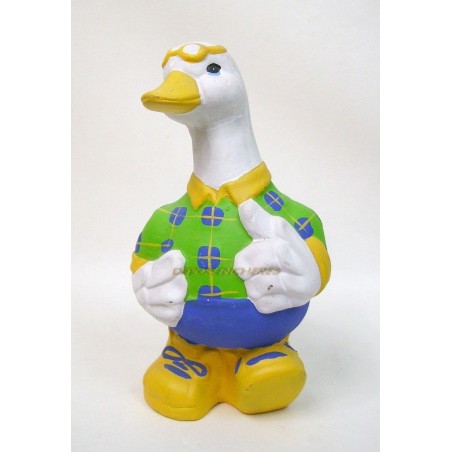 CANARD SPORTIF EN CERAMIQUE HAUTEUR 24 CM