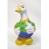 CANARD SPORTIF EN CERAMIQUE HAUTEUR 24 CM