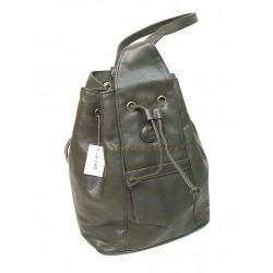 SAC PORTé EPAULE SIMILI CUIR COLORIS VERT BRONZE