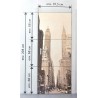 STICKER DECOR NEW-YORK POUR PORTE