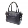 SAC A MAIN SIMILI CUIR NOIR