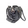 SAC A MAIN SIMILI CUIR NOIR