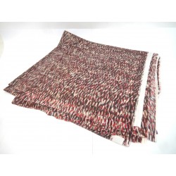 COUPON TISSU LEGER EXTENSIBLE BORDEAUX 160X160CM