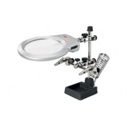 LOUPE LED AVEC SUPPORT TROISIEME MAIN POWERFIX