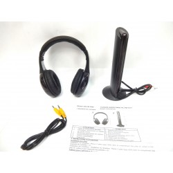 CASQUE AUDIO SANS FIL AVEC RADIO FM INTEGREE