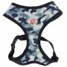 HARNAIS CHIEN PUPPIA TAILLE L MOTIF CAMOUFLAGE BLEU