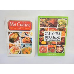 LOT 2 LIVRES CUISINE 365 JOURS