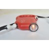 LAISSE ENROULABLE TORCHE + COLLIER NYLON  CLIGNOTANT 6 LEDS