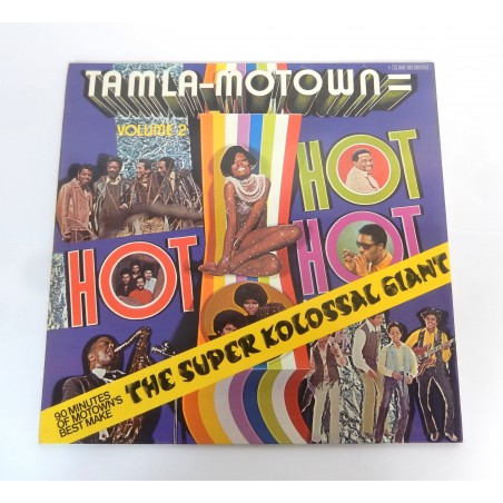 TAMLA MOTOWN IS HOT HOT HOT VOL.2 DOUBLE ALBUM 33T