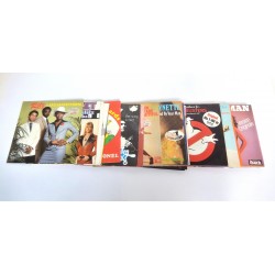 LOT 25 DISQUES 45 TOURS ANNEES 70/80 VARIETE FRANCAISE/INTERNATIONALE