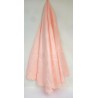 NAPPE RONDE COLORIS ROSE BORDS FESTONNES Ø150CM