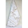 NAPPE OVALE DECOR FLEURI 240X170CM