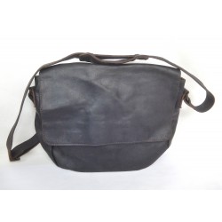 SAC BESACE UNISEXE CUIR DE VACHETTE