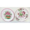 LOT 2 ASSIETTES DE DECORATION ANCIENNES LUNEVILLE ST CLEMENT