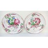 LOT 2 ASSIETTES DE DECORATION ANCIENNES LUNEVILLE ST CLEMENT