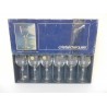 LOT 6 VERRES A LIQUEUR CRISTAL D'ARQUES 6,5CL MODELE DAMPIERRE