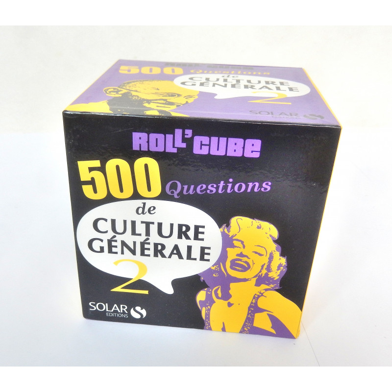 ROLL'CUBE 500 QUESTIONS DE CULTURE GENERALE 2