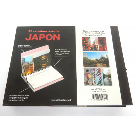 CALENDRIER PERPETUEL 52 SEMAINES JAPON