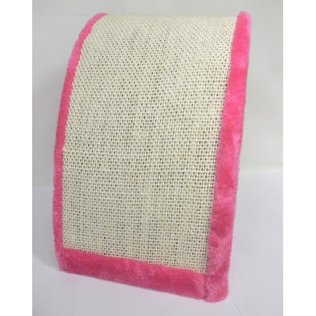 NICHE MAISON A CHAT GAINAGE FOURRURE ET SISAL