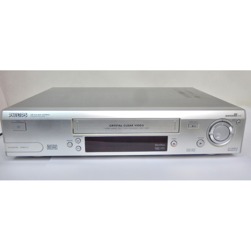 VHS PHILIPS VR910 TURBO DRIVE A REVISER