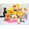 LOT DE 11 PELUCHES ASSORTIES TAILLES DIVERSES