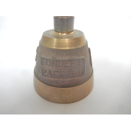 CLOCHETTE DE TABLE EN BRONZE FONDERIE PACCARD