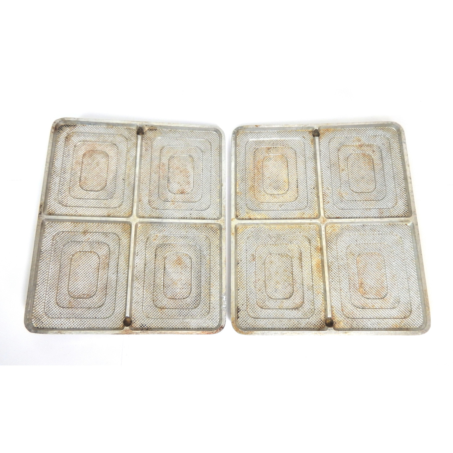 JEU DE PLAQUES CROQUE MONSIEUR POUR GAUFRIER QUI VA BIEN SUPER 66