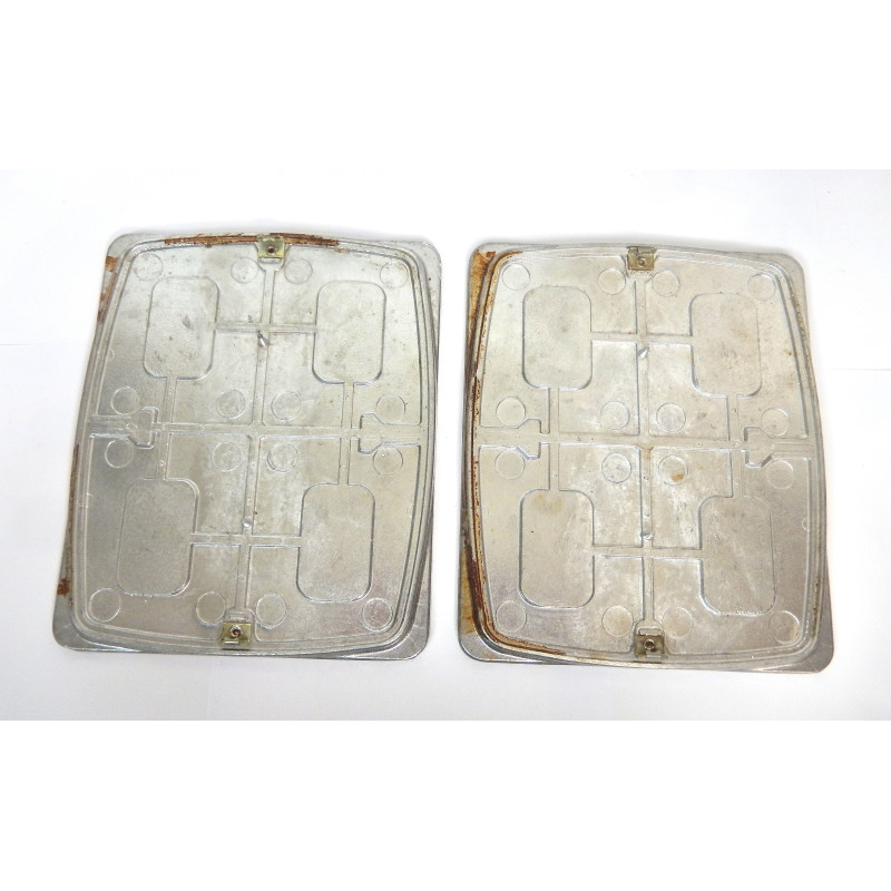 JEU DE PLAQUES CROQUE MONSIEUR POUR GAUFRIER QUI VA BIEN SUPER 66