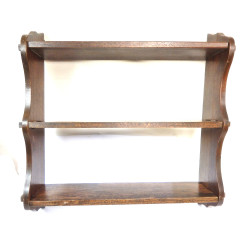 ETAGERE MURALE BOIS VERNI 3...