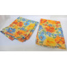 LOT NAPPE RECTANGLE 206X132CM + COUPON 203X79CM