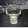 GRAND VASE EN VERRE TRANSPARENT HAUTEUR 24,7 CM