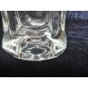 GRAND VASE EN VERRE TRANSPARENT HAUTEUR 24,7 CM