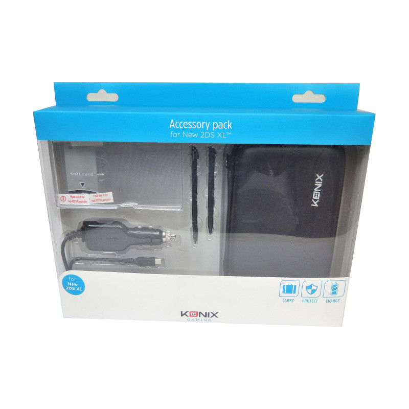 PACK D'ACCESSOIRES POUR CONSOLE NEW 2DS XL