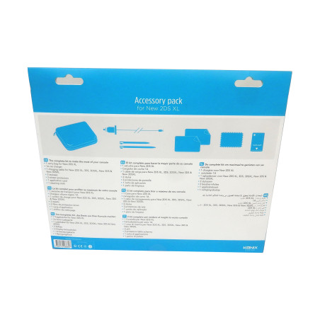 PACK D'ACCESSOIRES POUR CONSOLE NEW 2DS XL