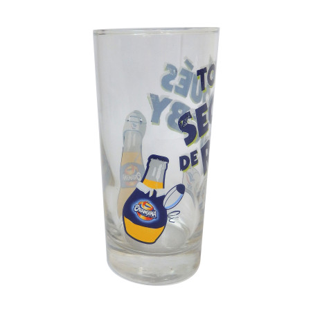 LOT 6 VERRES ORANGINA RUGBY TUBE