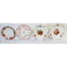 LOT 4 ASSIETTES ANCIENNES DONT 2 SARREGUEMINES