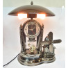 LAMPE TACTILE ORIGINALE SUR PENDULE ET BOITE A MUSIQUE