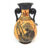 VASE GREC FAIT MAIN DECOR MYTHOLOGIE HAUTEUR 17,5CM