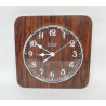 PENDULE HORLOGE MURALE FORMICA KIPLE VINTAGE