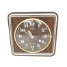 PENDULE HORLOGE MURALE FORMICA ROMATIC VINTAGE