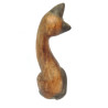 STATUETTE CHAT EN BOIS HAUTEUR 31 CM