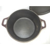 COCOTTE RONDE EN FONTE EMAILLEE Ø28CM