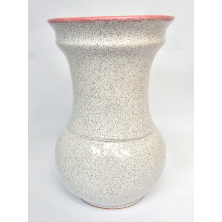 VASE CERAMIQUE DE VALLAURIS FAIT MAIN HAUTEUR 25,5CM