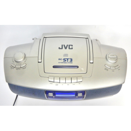 RADIO CASSETTE CD PORTABLE JVC RC-ST3SL