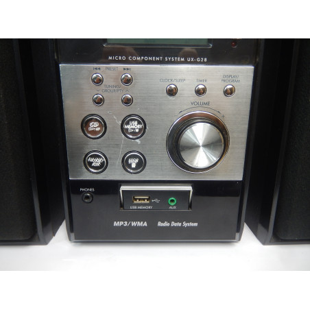 MICRO CHAINE JVC UX-G28 RADIO CD MP3/WMA