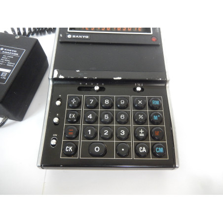 SANYO ICC-3101 CALCULATRICE DE BUREAU VINTAGE