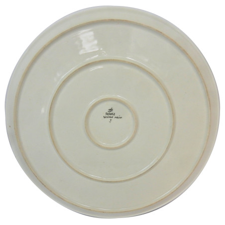 SOUPIERE SUR PLAT Ø32,8CM PORCELAINE DE SEVRES